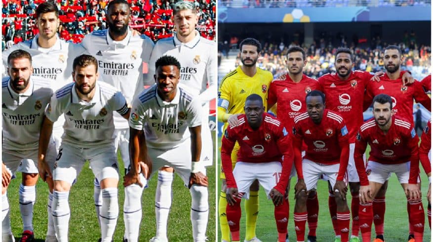 تشكيل مباراة الأهلي وريال مدريد