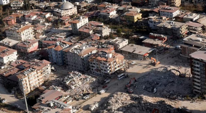 زلزال جديد بقوة 4.1 يضرب شمال سوريا وتركيا