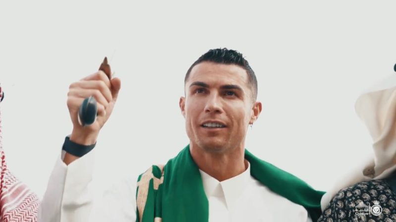 رونالدو في يوم التأسيس