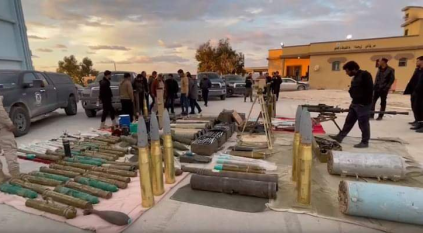 الأمن الليبي يضبط أسلحة ثقيلة قبل تهريبها لمصر