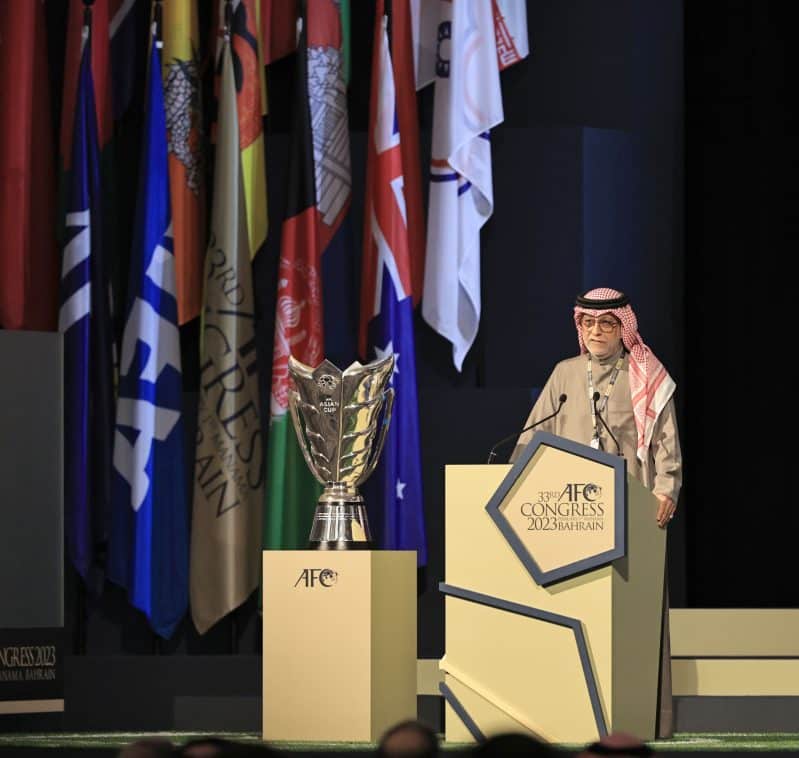 سلمان آل خليفة رئيس الاتحاد الآسيوي
