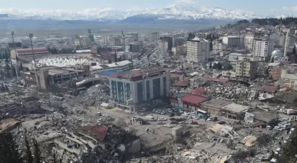 انبعاث غازات مشعة من مناطق الزلزال بتركيا