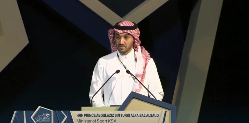 وزير الرياضة الأمير عبدالعزيز بن تركي الفيصل 1