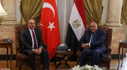 مباحثات وزيري خارجية مصر وتركيا لأول مرة منذ عقد
