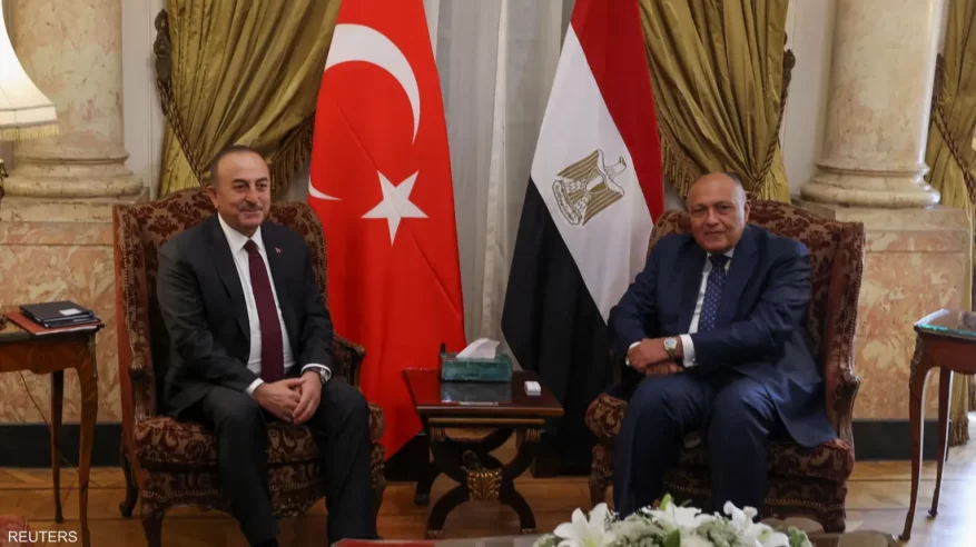 مباحثات وزيري خارجية مصر وتركيا لأول مرة منذ عقد