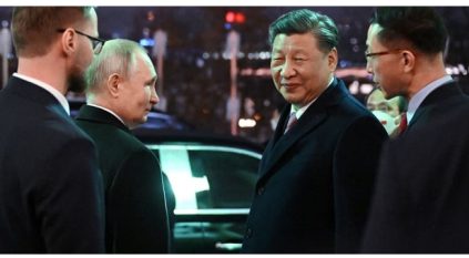 رسالة وداع بين بوتين وشي تثير قلقًا بالغرب