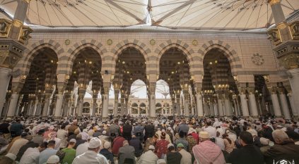 جدول صلاتي التراويح والتهجد بـ المسجد النبوي لرمضان 1444