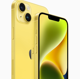 آبل تطلق iPhone 14 باللون الأصفر