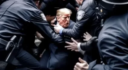 صور مزيفة لاعتقال ترامب تجتاح مواقع التواصل