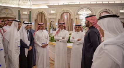 لقطات من لقاء ولي العهد برؤساء عدد من شركات القطاع الخاص السعودية