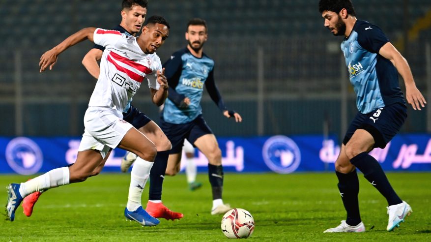 التعادل السلبي يحسم مباراة بيراميدز ضد الزمالك