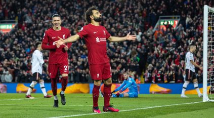 إنجاز تاريخي لـ محمد صلاح بعد سباعية مباراة ليفربول ومانشستر يونايتد