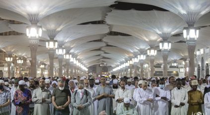 أكثر من 10 ملايين مصلٍّ خلال الثلث الأول من رمضان في المسجد النبوي