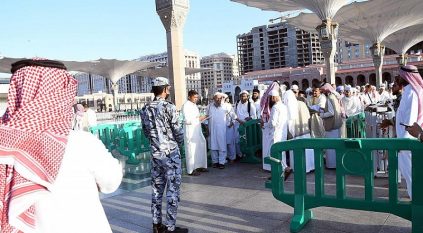 60 ممرًا لتنظيم عبور المصلين إلى أرجاء المسجد النبوي