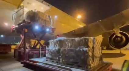 الجسر الإغاثي السعودي لأوكرانيا يحمل 250 طنًّا من المساعدات