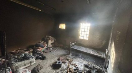 شاحن يحرق منزلًا في جازان ولقطات توثق حجم الضرر
