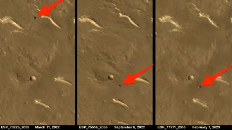 العثور على المركبة الصينية النائمة في المريخ