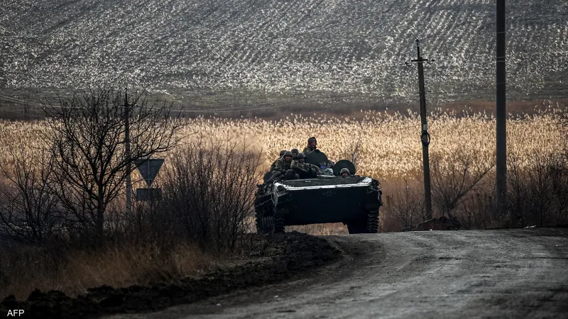 قوات موسكو على أبواب باخموت الأوكرانية