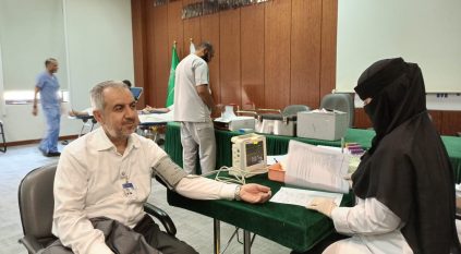 186 وحدة دم من تجمع القصيم الصحي لمستشفيات مكة المكرمة