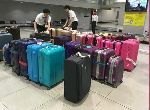تعامل راقٍ من موظفي اليابان مع حقائب المسافرين