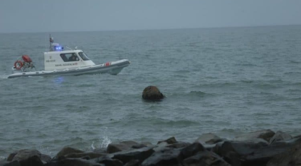 السلطات التركية تدمر جسمًا غريبًا في البحر الأسود