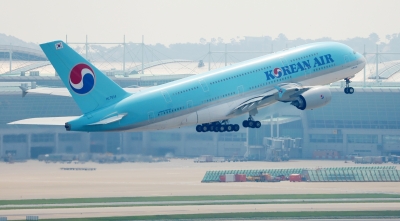 رصاصة تتسبب في توقف طائرة كورية جنوبية