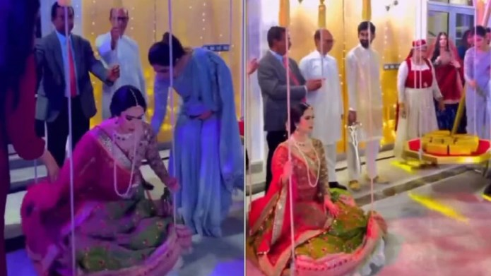 عريس باكستاني يزن عروسته بالذهب في دبي