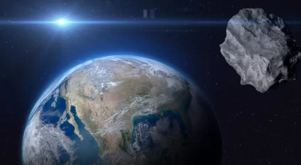 كويكب يتحول لكرة نارية فور دخوله الغلاف الجوي للأرض