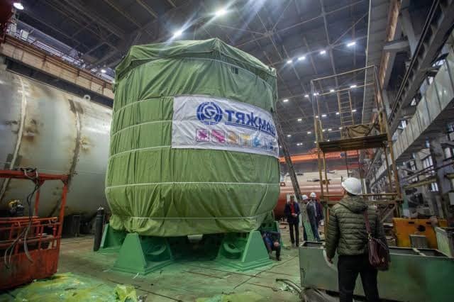 لقطات تكشف طريقة نقل أول قطعة نووية من روسيا إلى مصر
