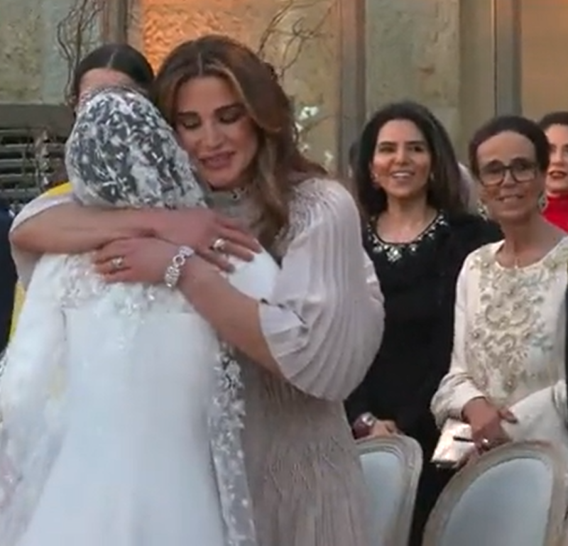 لقطات ومشاهد من حفل زفاف الأميرة إيمان