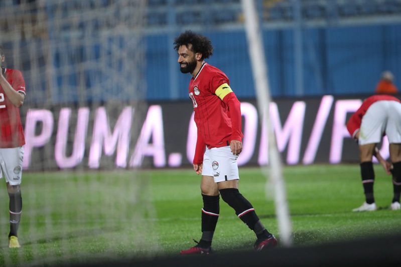 محمد صلاح مع منتخب مصر