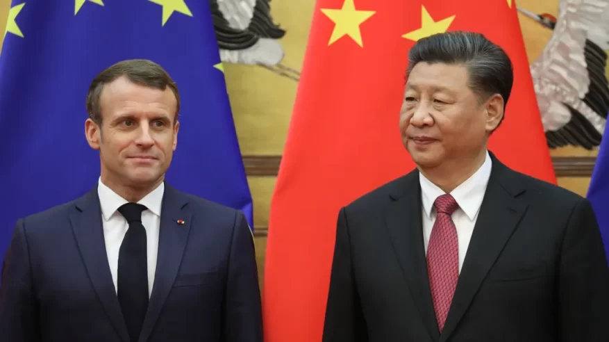 ماكرون: الصين لها دور في السلام بأوكرانيا