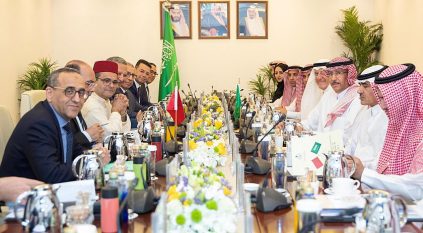 اجتماع لجنة التشاور السياسي بين السعودية والمغرب
