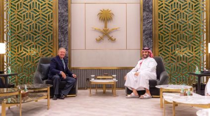ولي العهد يجتمع مع السيناتور ليندسي جراهام