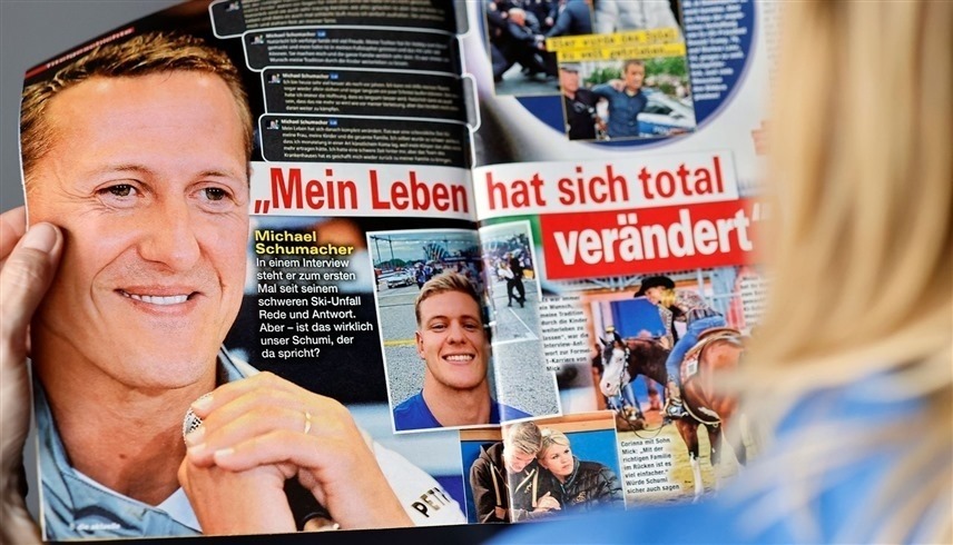 إقالة رئيسة مجلة ألمانية بسبب مقابلة زائفة مع شوماخر