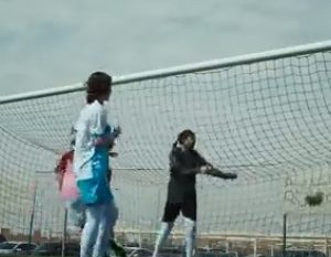 ابنة ناصر القصبي تلعب كرة القدم في طاش العودة