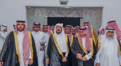 فايز العنزي يحتفي بزواج نجله خالد بحضور وزير الشؤون الإسلامية