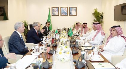 الاجتماع الأول لـ لجنة التشاور السياسي بين السعودية والجزائر في الرياض