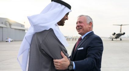 تغريدة العاهل الأردني عقب لقاء رئيس الإمارات