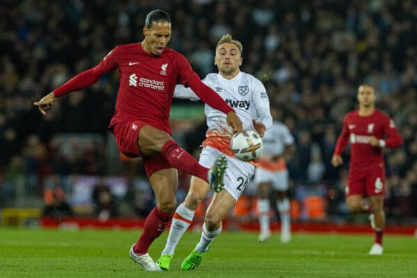 وست هام ضد ليفربول - فيرجيل فان دايك