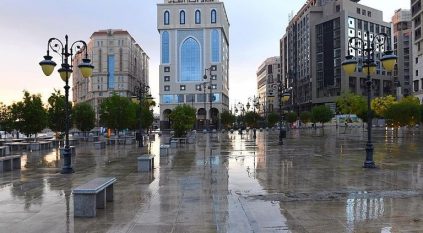 تحذير لأهالي مكة والمدينة: عواصف وأمطار حتى المساء