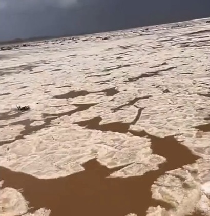 مشاهد لبردية قوية جنوب غرب حائل