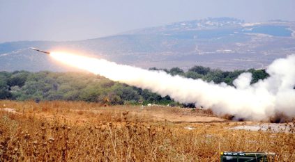 قصف صاروخي من لبنان والرد بمدفعية إسرائيلية