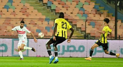 تعادل الزمالك ضد المقاولون العرب