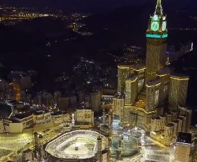 لقطات جوية للمسجد الحرام ليلة 28 رمضان