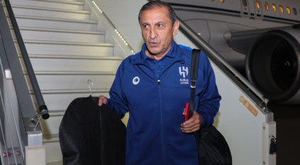 “المواطن” توثق لحظة وصول بعثة الهلال إلى حفر الباطن