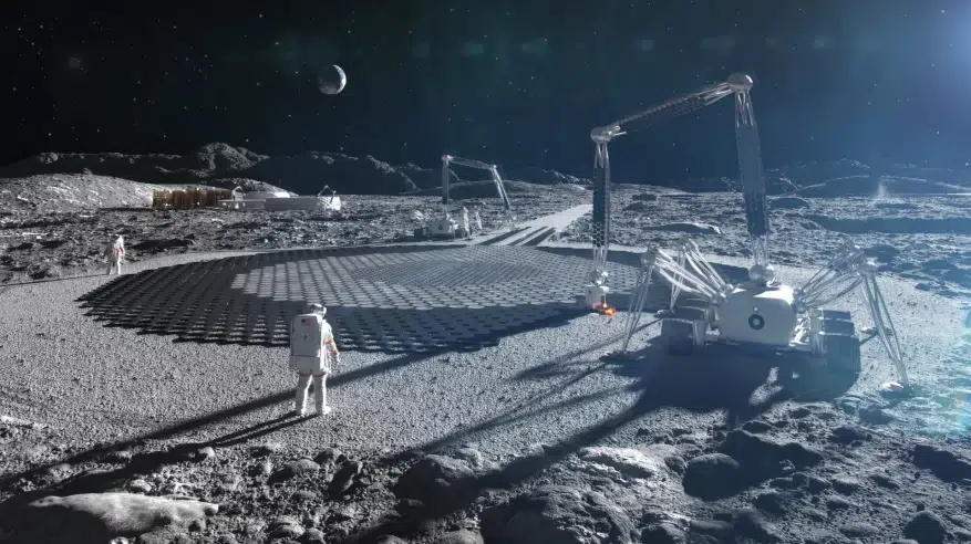 شركة أمريكية تستعد للبناء على سطح القمر 