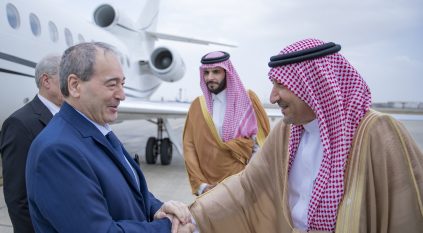 وزير الخارجية السوري فيصل المقداد يصل جدة