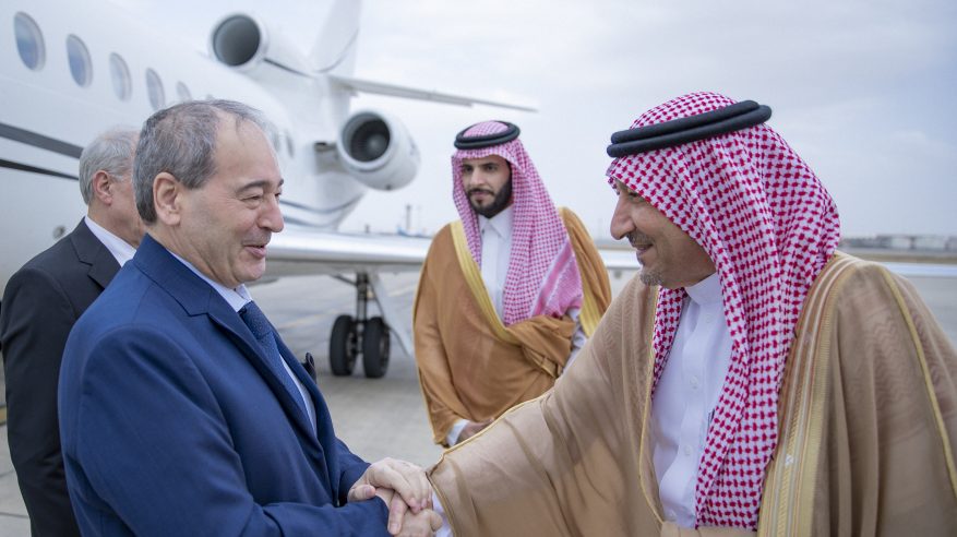 وزير الخارجية السوري فيصل المقداد يصل جدة