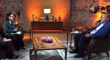 أردوغان يغفو خلال لقاء تلفزيوني